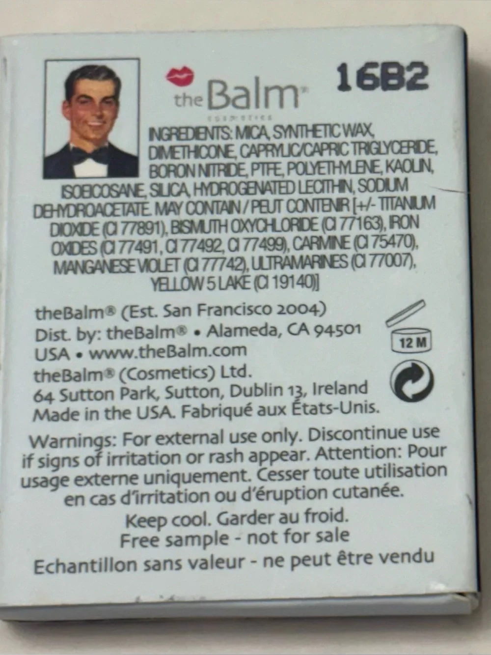 theBalm balm eye